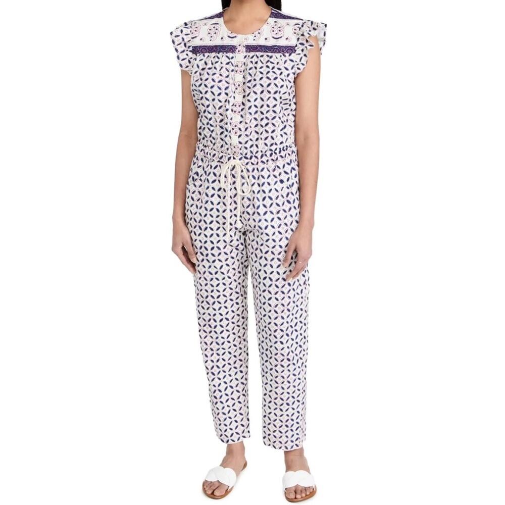 Xirena Liam Sand Castle Sleeveless Jumpsuit Women’s Medium - Picture 11 of 12